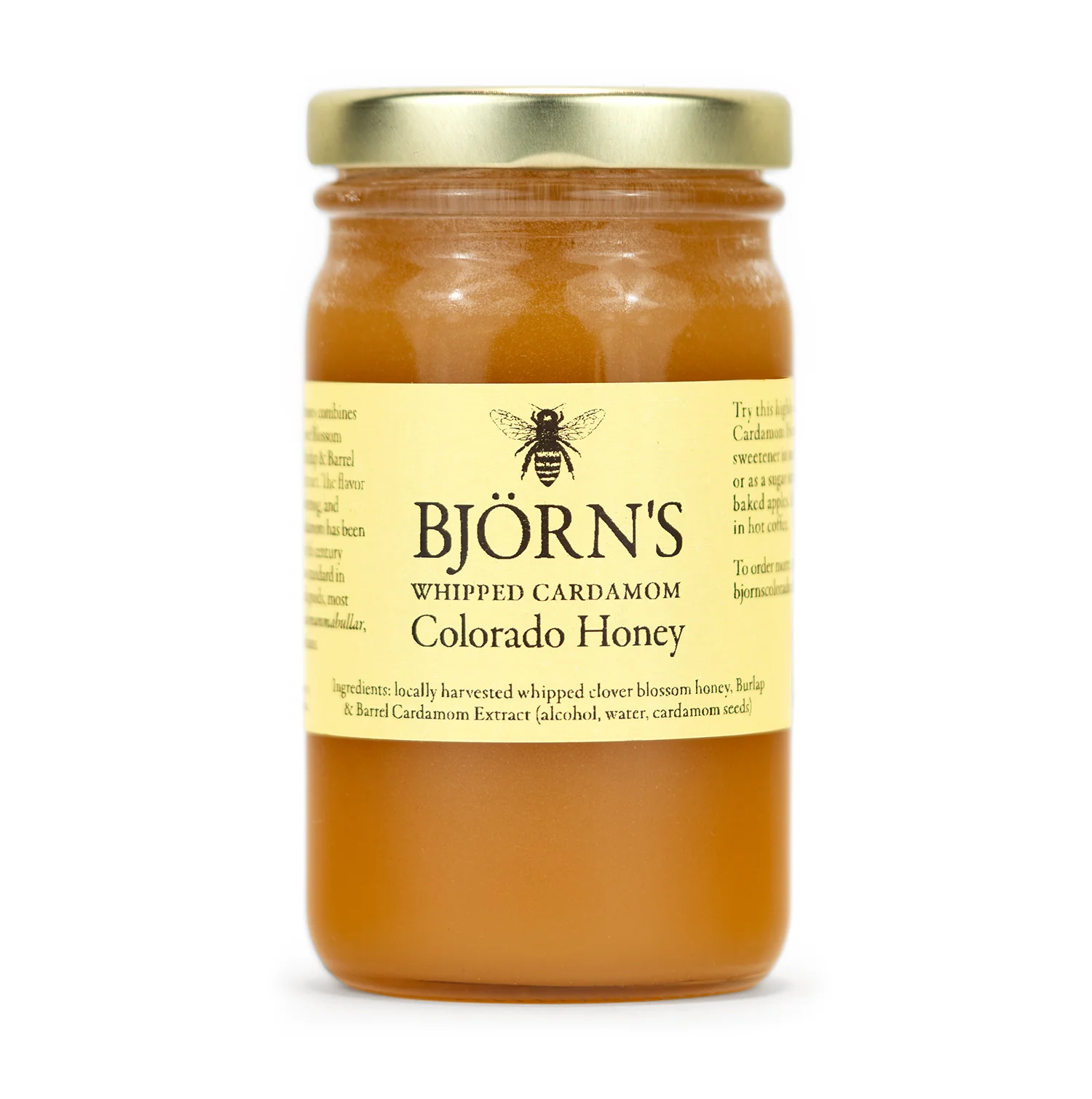Whipped Cardamom Honey