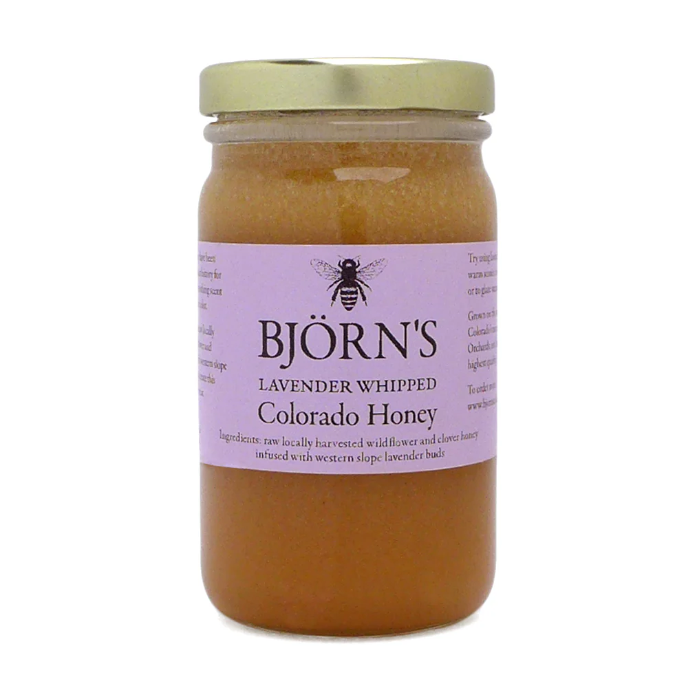 Whipped Lavender Honey